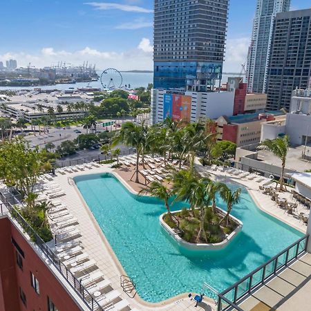 Modern 1Br Apartment With Breathtaking Views Heart Of Downtown ไมอามี ภายนอก รูปภาพ