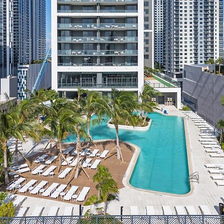 Modern 1Br Apartment With Breathtaking Views Heart Of Downtown ไมอามี ภายนอก รูปภาพ